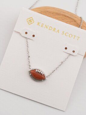 Kendra Scott Football Necklace